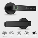 HYH Smart Latch Door Lock | Fingerprint PIN Card Tuya App | HC-R1