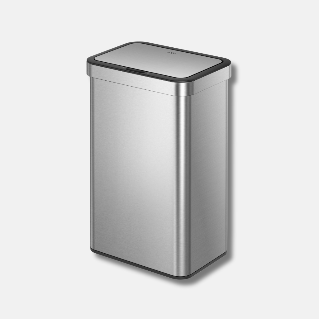 EKO Mirage Nova 60L Motion Sensor Recycling Bin | Dual Compartment Touch Stainless Steel | EK9578-30L+30L-MMT