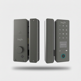 HYH Smart Glass Door Lock | Fingerprint PIN Card Wi-Fi Tuya App | HC-113G
