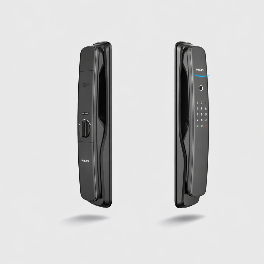 Philips Smart Wi-Fi Door Lock | Fingerprint Pin Access Records | DDL702E-5HWS