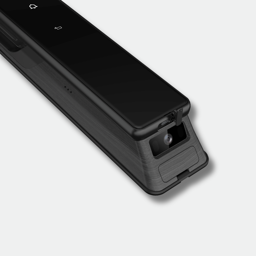 Philips 9000 series Tri-Camera Face ID Door Lock | Palm Vein Unlocking Magnetic Charging EasyKey Plus | DDL902-MFVP-11HWS