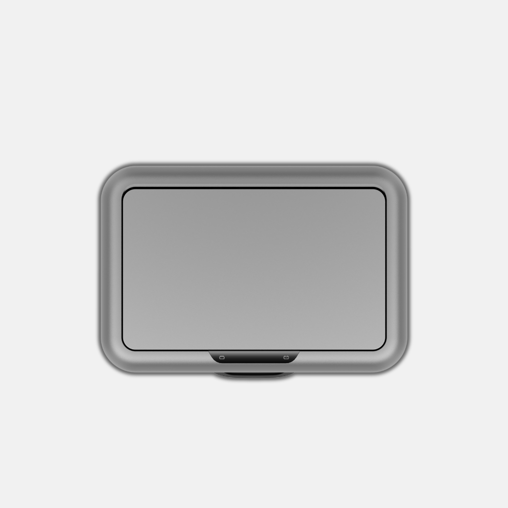 EKO 50L Motion Sensor Drawer Trash Bin | Soft Close Lid Dual Compartment Fingerprint-Resistant | EK9336MMT-32L+18L