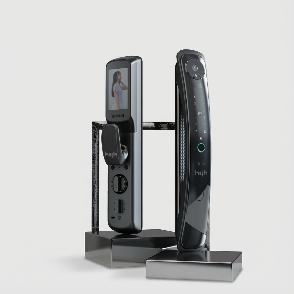 HYH Smart Face Door Lock |Video Fingerprint PIN Wi-Fi Tuya App | HC-V1