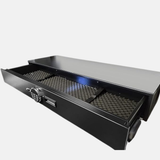 Proway Under-Bed Biometric Drawer Safe | Heavy-Duty Steel Electronic Keypad | SDG-118EGH3