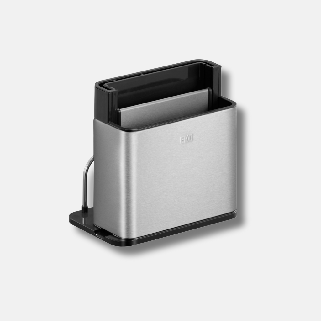 EKO Knife & Utensil Holder | Compact Countertop Organizer Fingerprint-Resistant SUS | EK8627