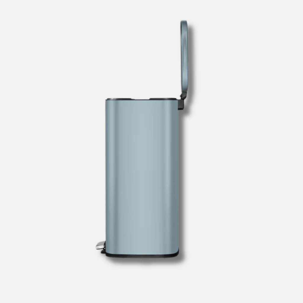 EKO Stella 30L Kitchen Step Trash Bin | Soft Close Lid Fingerprint-Resistant SUS Rust-Proof | EK9384P-30L
