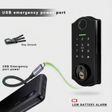 HYH Smart Bluetooth Dead Lock | Fingerprint Temporary PIN Card TT App | HC-M1