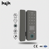 HYH Smart Glass Door Lock | Fingerprint PIN Card Wi-Fi Tuya App | HC-113G