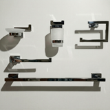 Kingroom Bath Set Brass | Premium Chrome Finish Solid Minimalistic Design | 76006