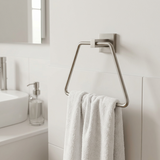 Kingroom Stainless Steel Towel Ring | Premium Solid SUS304, Rust-Proof Brushed Finish| 8260