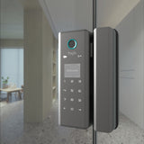 HYH Smart Glass Door Lock | Fingerprint PIN Card Wi-Fi Tuya App | HC-113G