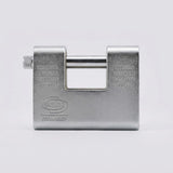 Corbin Armoured Shutter Padlock 90mm | Hardened Steel Double Locking Heavy-Duty Armoured Casing
