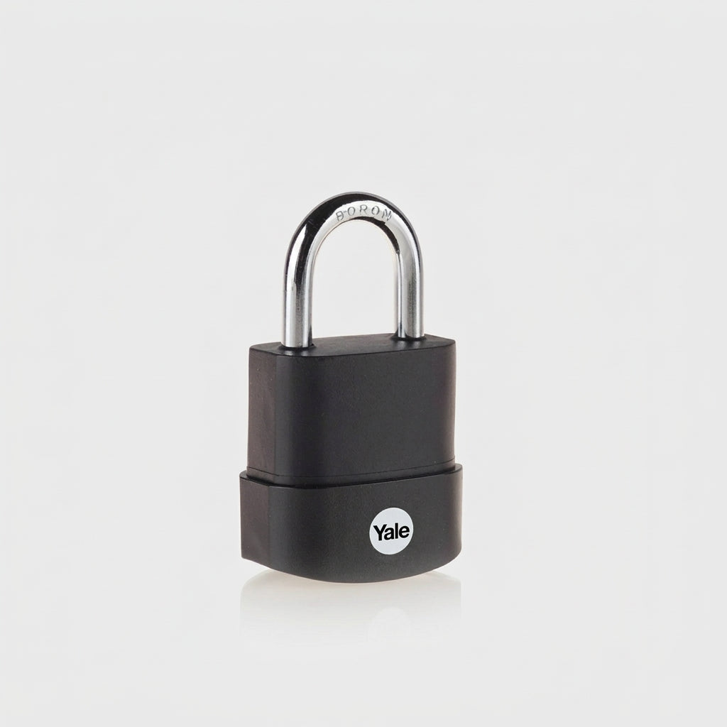 Yale Boron Weatherproof Padlock 45mm | Brass Internal Maximum Security Corossion Proof | Y227B/45/122/1