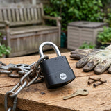 Yale Boron Weatherproof Padlock 45mm | Brass Internal Maximum Security Corossion Proof | Y227B/45/122/1