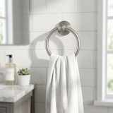 Kingroom Stainless Steel Towel Ring | SUS304 Rust-Proof, Brushed Satin Finish, Round Design | 5460