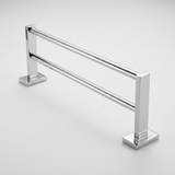 Kingroom Stainless Steel Double Towel Bar | Rust Free SUS304, Heavy, Rectangular | 8248