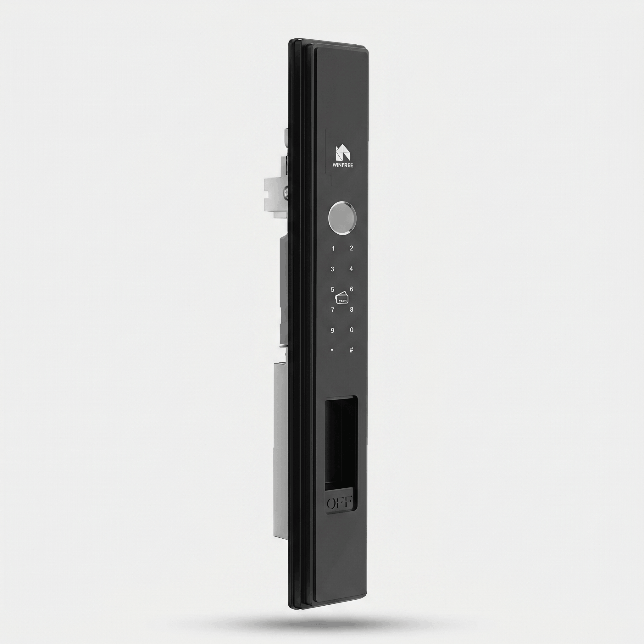 HYH Smart Latch Type Sliding Door Lock | Fingerprint Bluetooth Tuya App | HC-02T