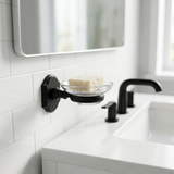 Kingroom Black Bathroom Set 5-Piece | Classical Rust-Free Zinc Alloy | 637700