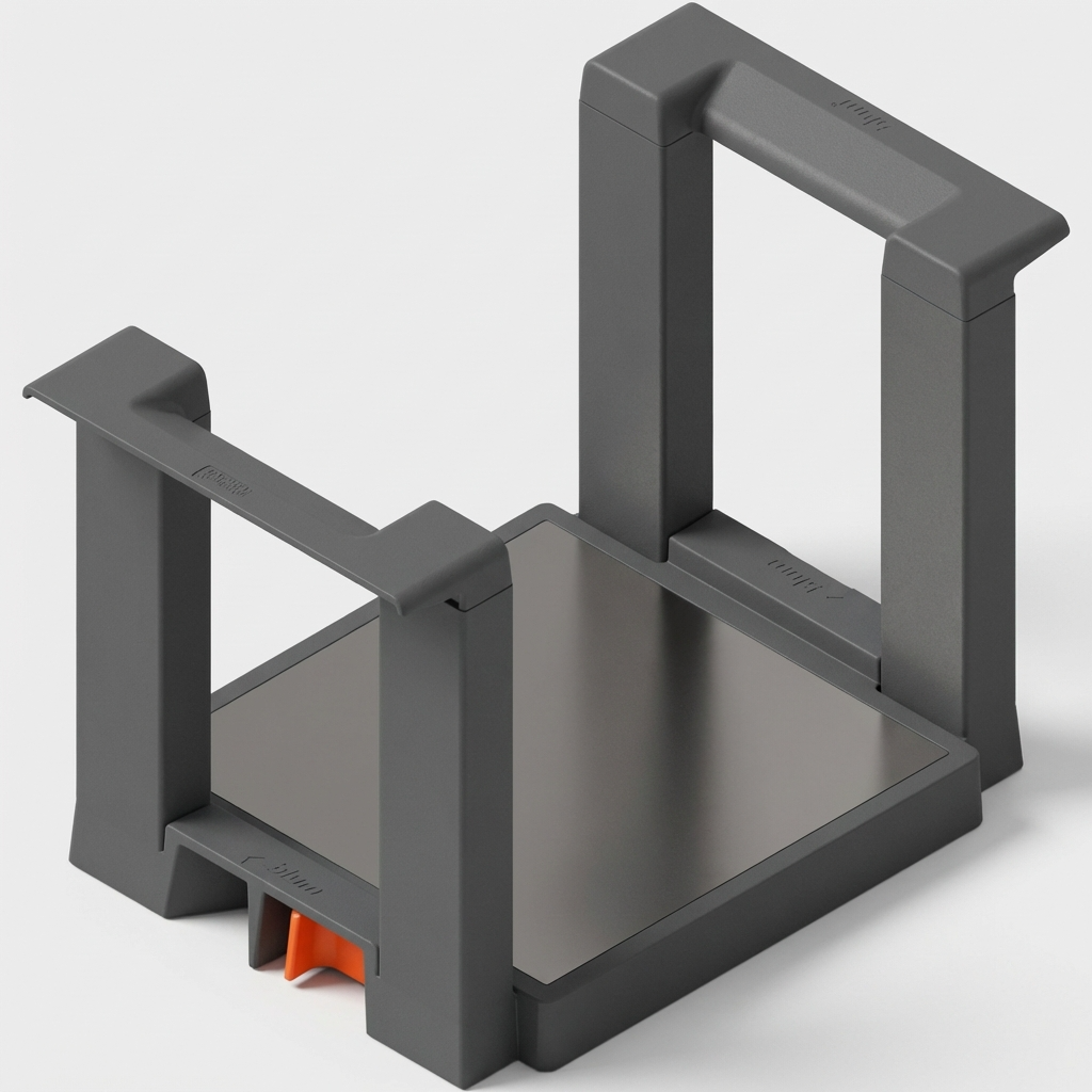 Blum AMBIA-LINE  Plate Holder / Stacker | Adjustable Holds up to 12 Plates | ZC7T0350