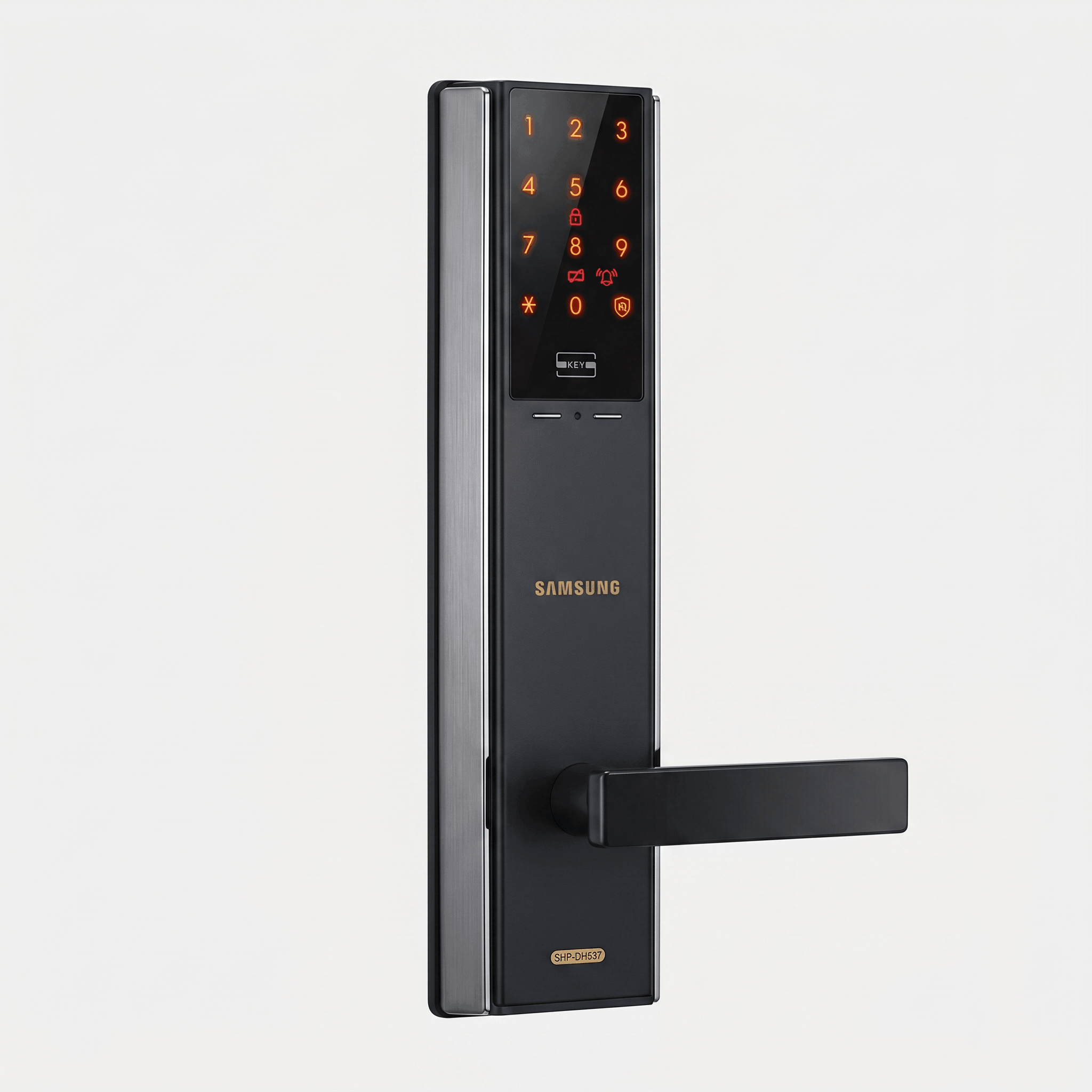 Samsung Smart RFID Passcode Door Lock | Master & User PIN, Bronze Finish | SHP-DH537