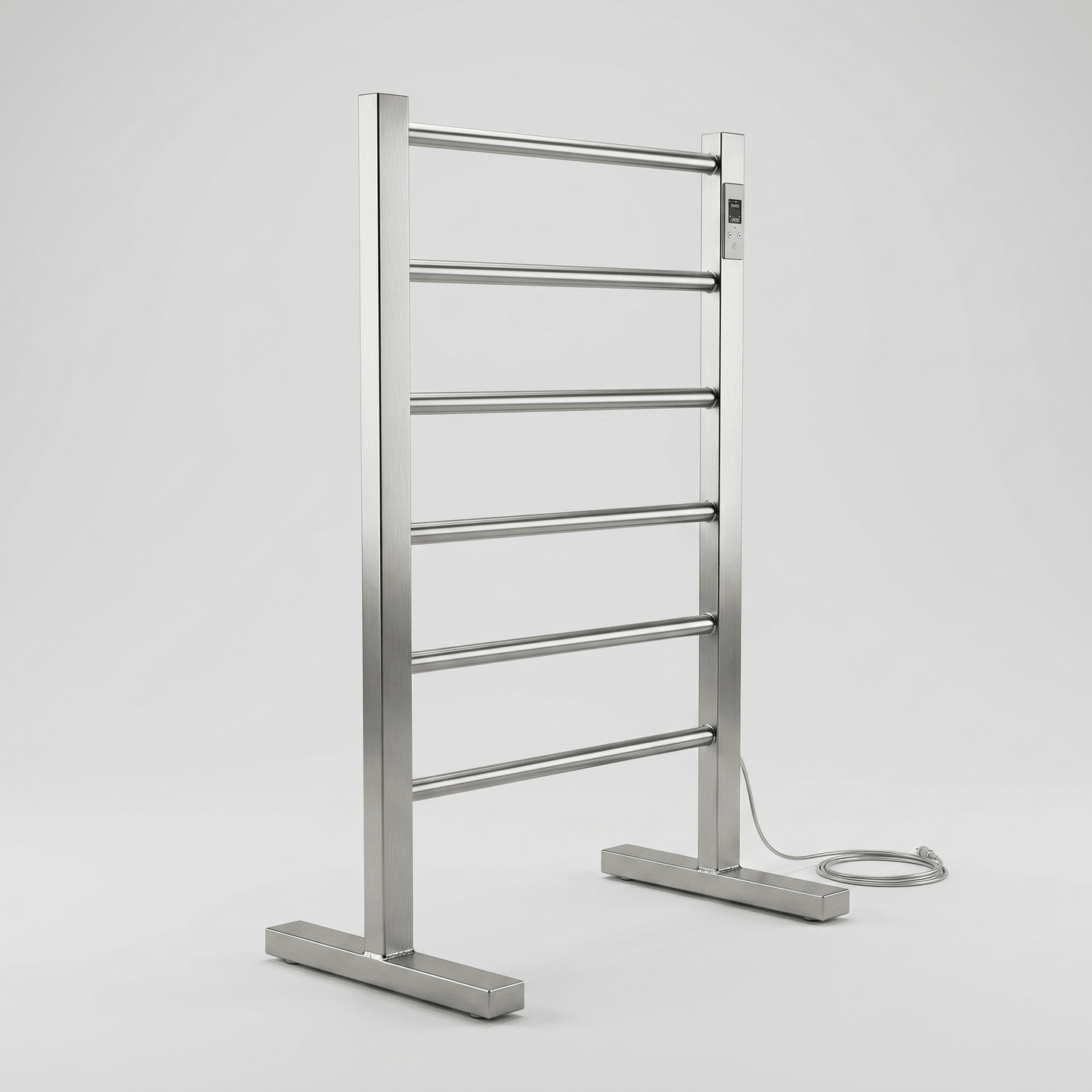 Kingroom Heated Towel Rack – Freestanding Floor Stand SUS304 Stainless Steel (MCE661)