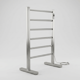 Kingroom Heated Towel Rack – Freestanding Floor Stand SUS304 Stainless Steel (MCE661)