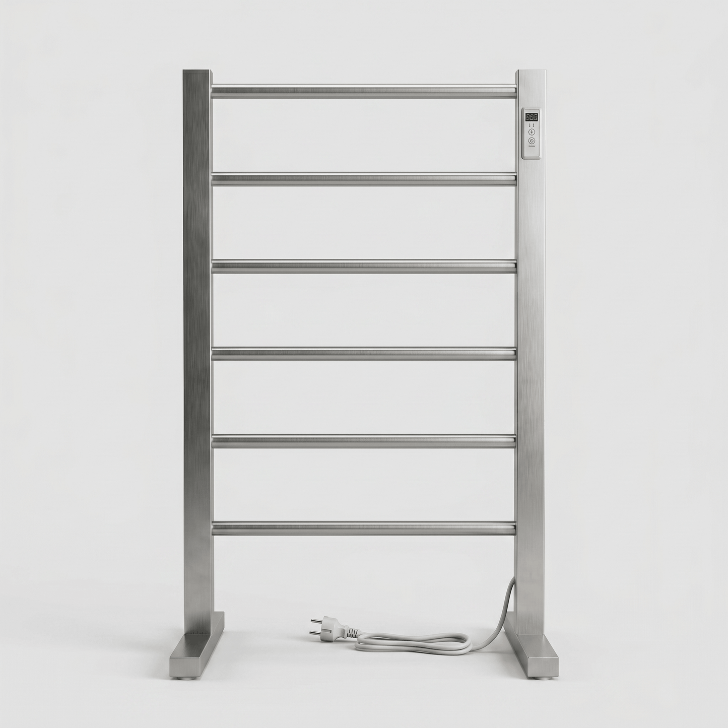 Kingroom Heated Towel Rack – Freestanding Floor Stand SUS304 Stainless Steel (MCE661)