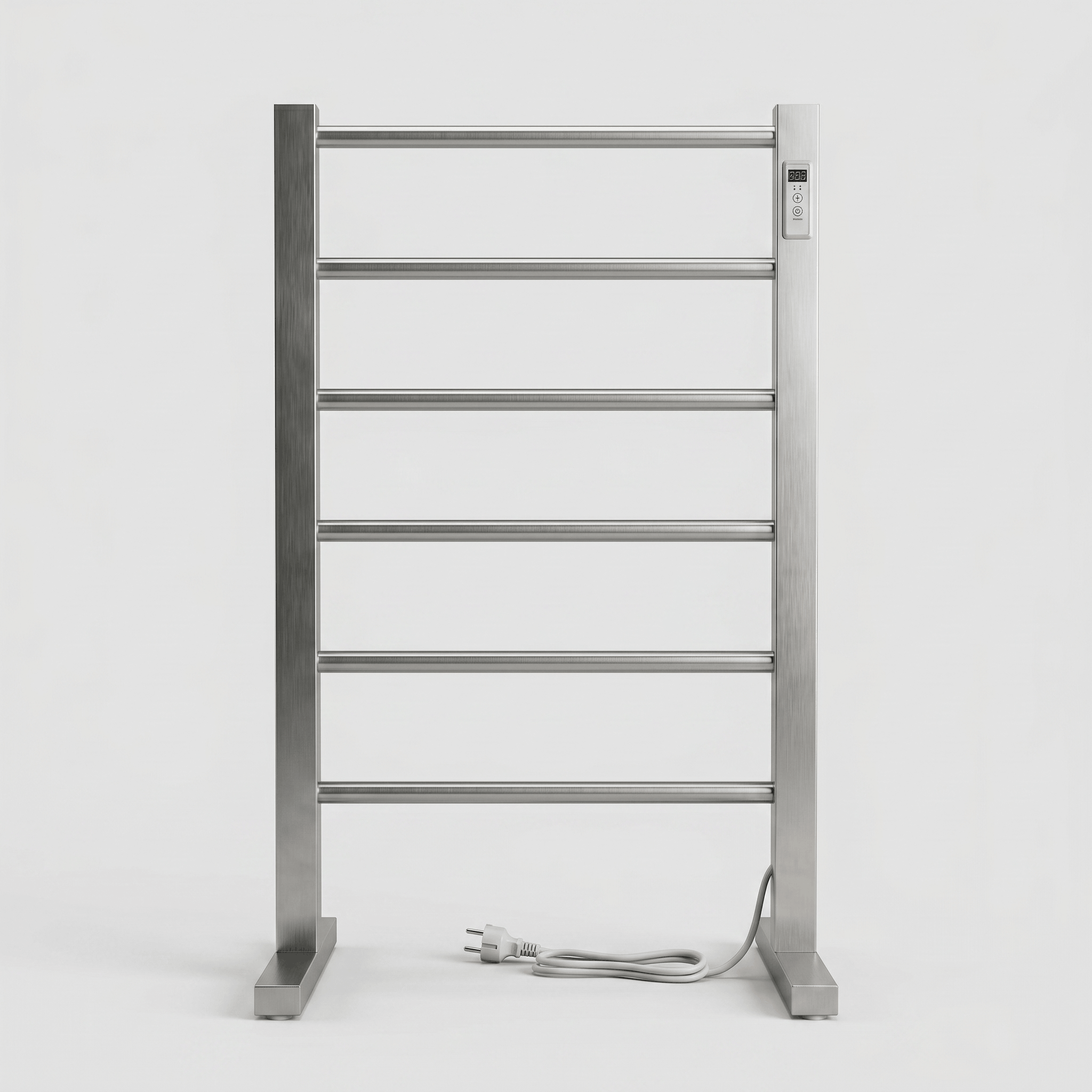 Kingroom Heated Towel Rack – Freestanding Floor Stand SUS304 Stainless Steel (MCE661)
