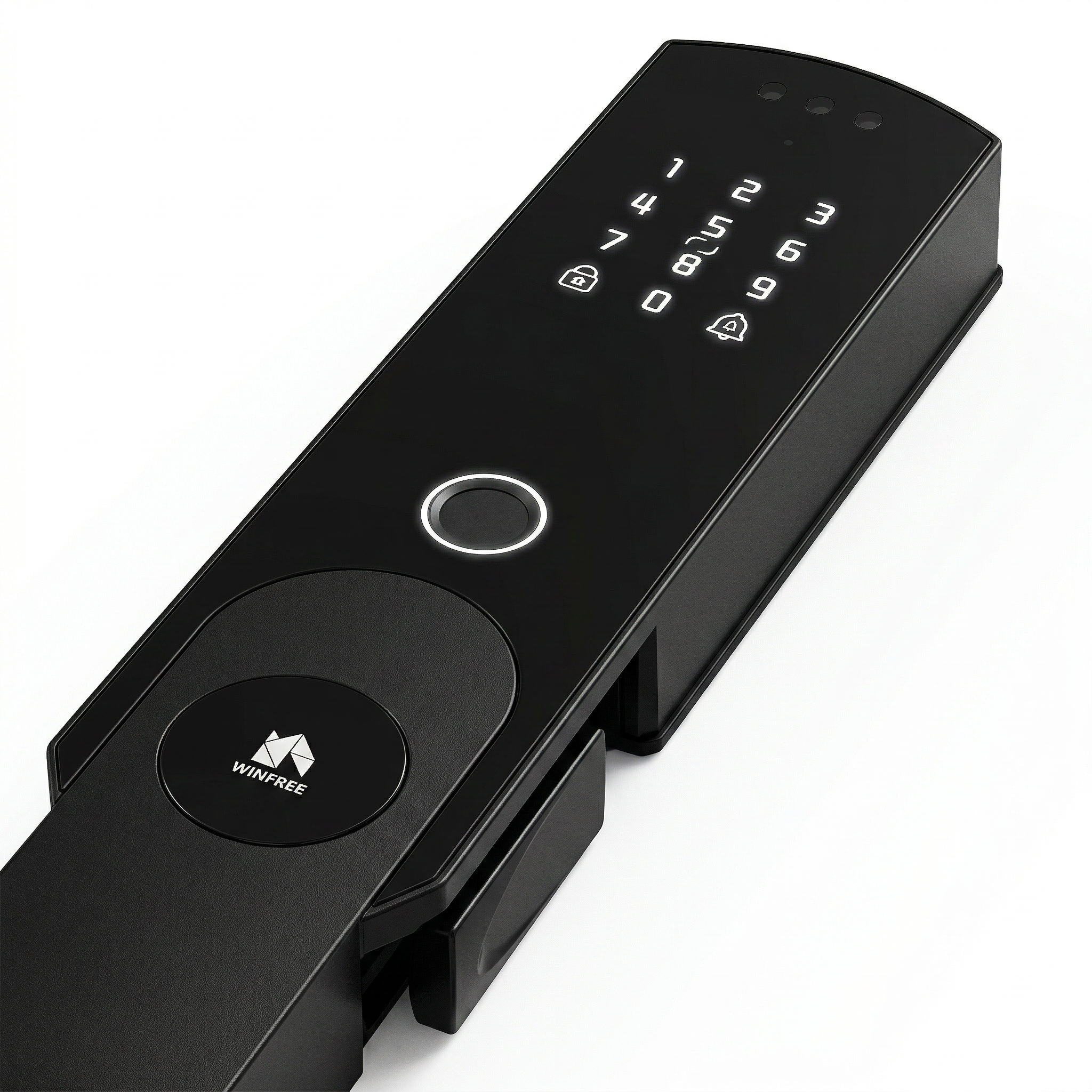 HYH WINFREE Smart Conventional Fit Door Lock | Palm Vein Video Surveillance Tuya Wifi (DIY Cover) | W-Q08
