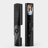 HYH WINFREE Smart Customized 3D Face Door Lock | Palm Vein 2K Glass Display IR Video Wifi Tuya | W-V08