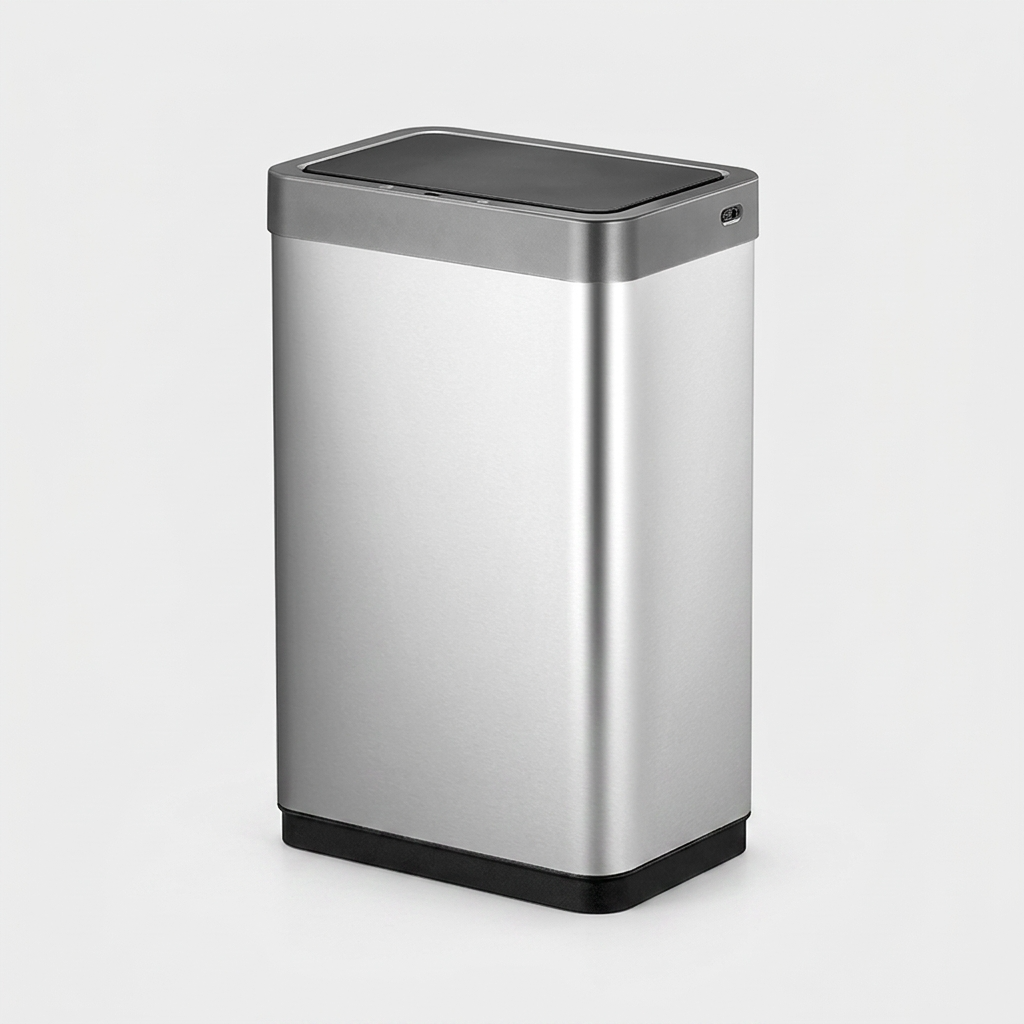 EKO Mirage X Sensor Bin 45L – Touchless Stainless Steel Automatic Trash Bin (EK9260MT-45L)