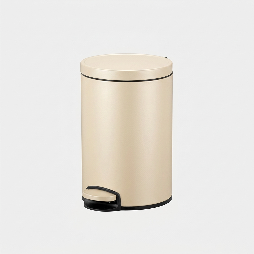 EKO Eva Step Bin – Stainless Steel Soft-Close Pedal Trash Bin (5L / 12L / 20L)