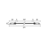 Raven Anti Pinch Finger Guard  Door Strip | Hinge Side Complete Seal Inflatable | RP62