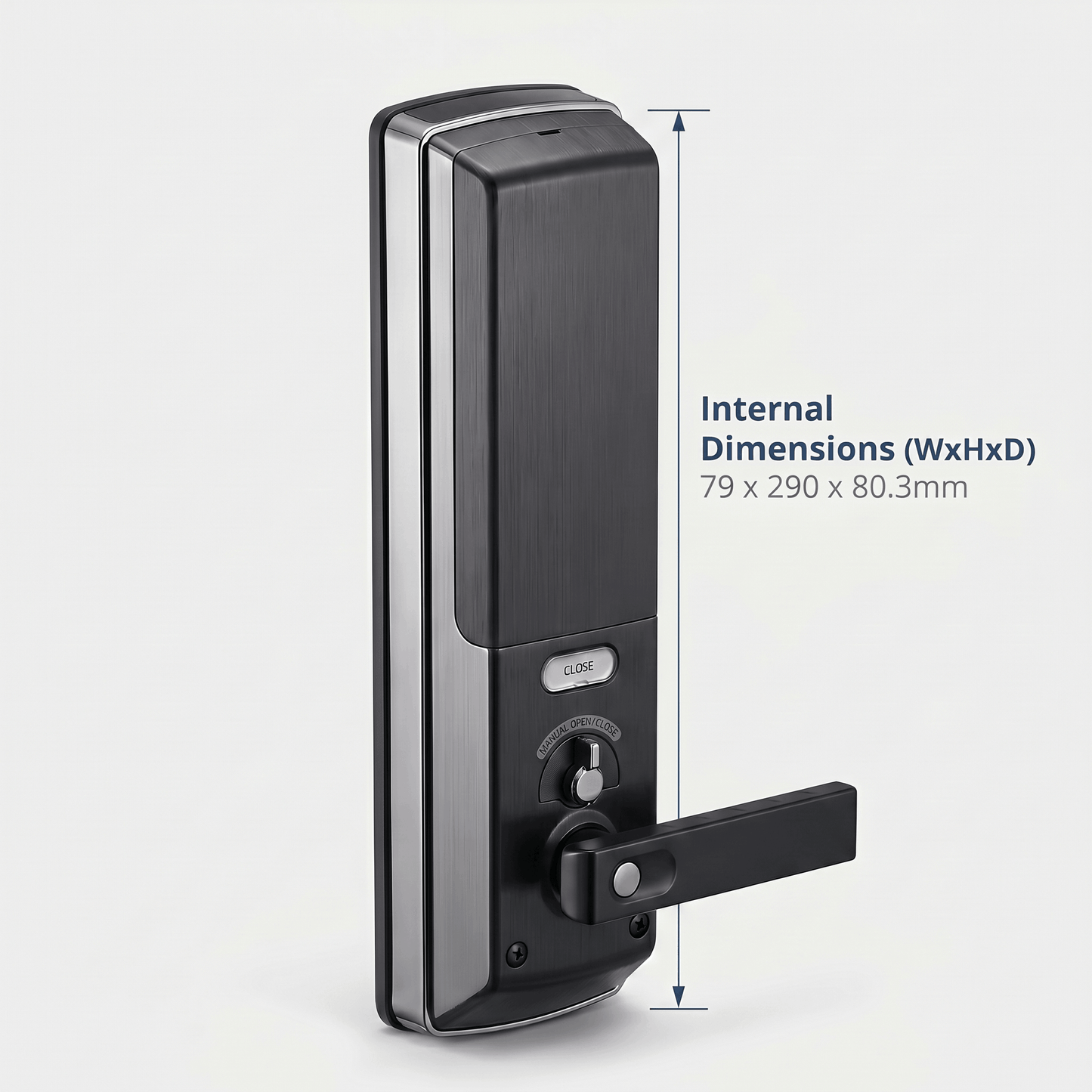 Samsung Smart RFID Passcode Door Lock | Master & User PIN, Bronze Finish | SHP-DH537