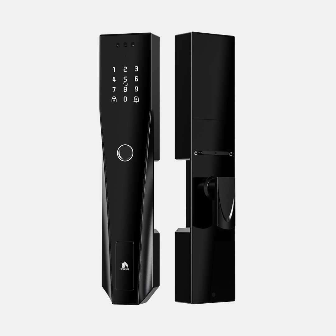 HYH WINFREE Smart 3D Face Door Lock | Palm Vein Video Surveillance Tuya Wifi | W-Q07