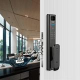 Philips Alpha-VP Smart Pivot Door Lock | Built-In 4" Screen 2MP Wide-Angle Doorbell Intercom | Alpha VP-5HWS