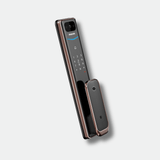 Philips Alpha-VP Smart Pivot Door Lock | Built-In 4" Screen 2MP Wide-Angle Doorbell Intercom | Alpha VP-5HWS