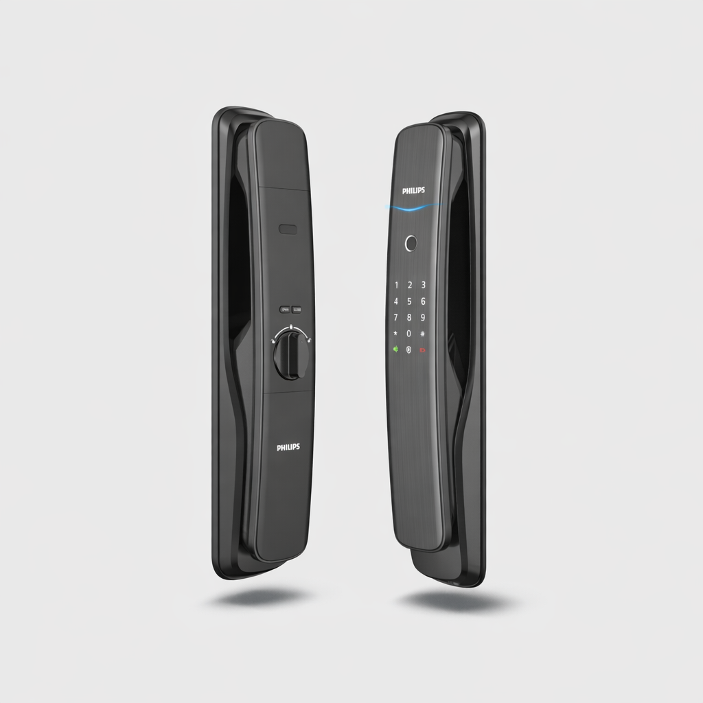Philips Smart Wi-Fi Door Lock | Fingerprint Pin Access Records | DDL702E-5HWS