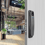 Philips 7000 Series 3D Face Recognition Smart Door Lock | 165° Wide-Angle Video Intercom & 4" LCD | DDL702-FVP-7HWS