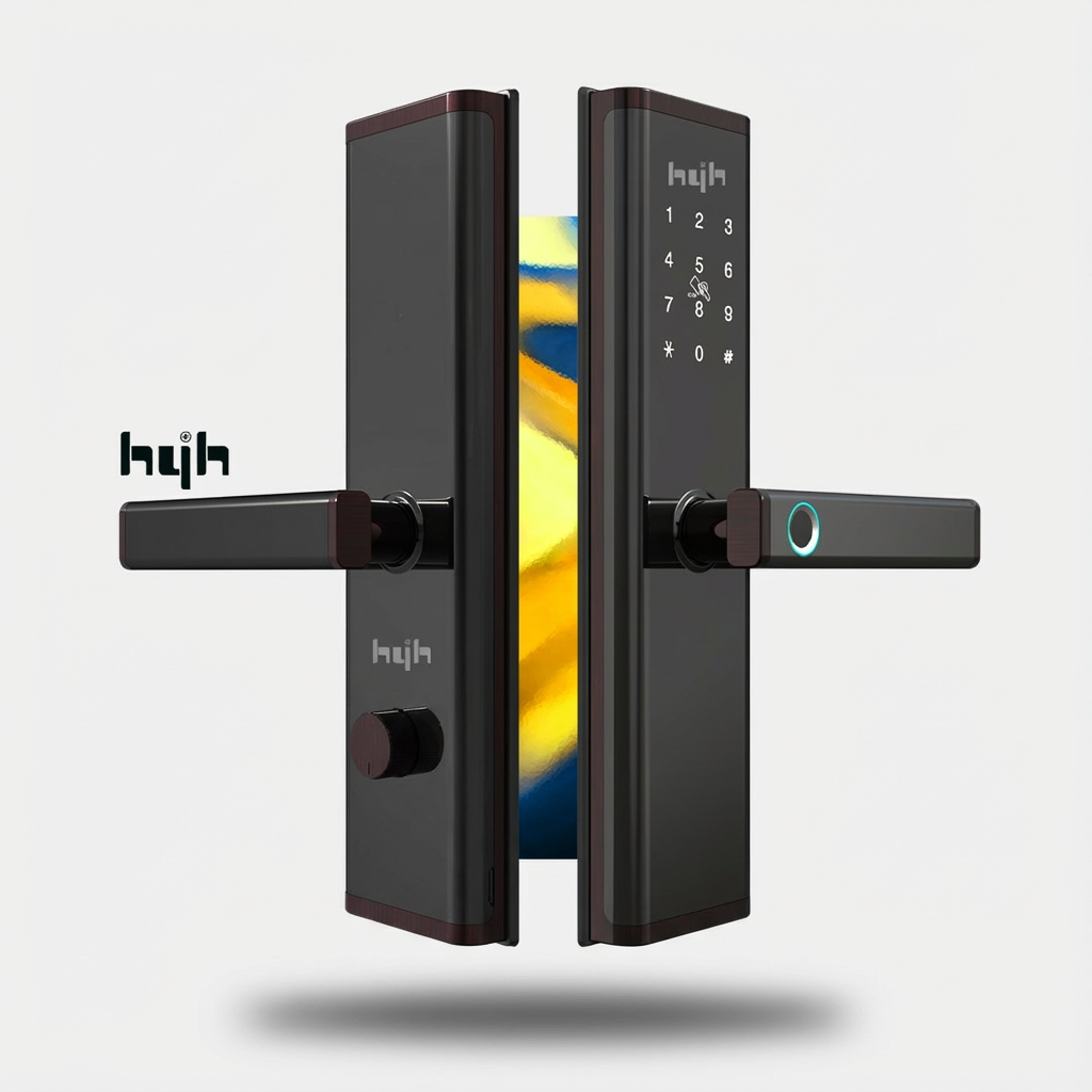 HYH Smart  Door Lock | Fingerprint PIN Card Wifi Tuya App | HC-D3