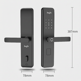 HYH Smart Digital Door Lock | Fingerprint PIN Card TT App Access | HC-D1