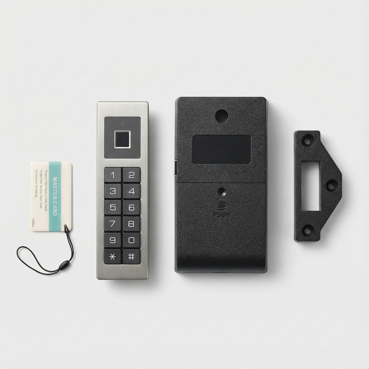 BH Smart Biometric Wardrobe & Cabinet Lock | Fingerprint RFID Passcode USB | F810