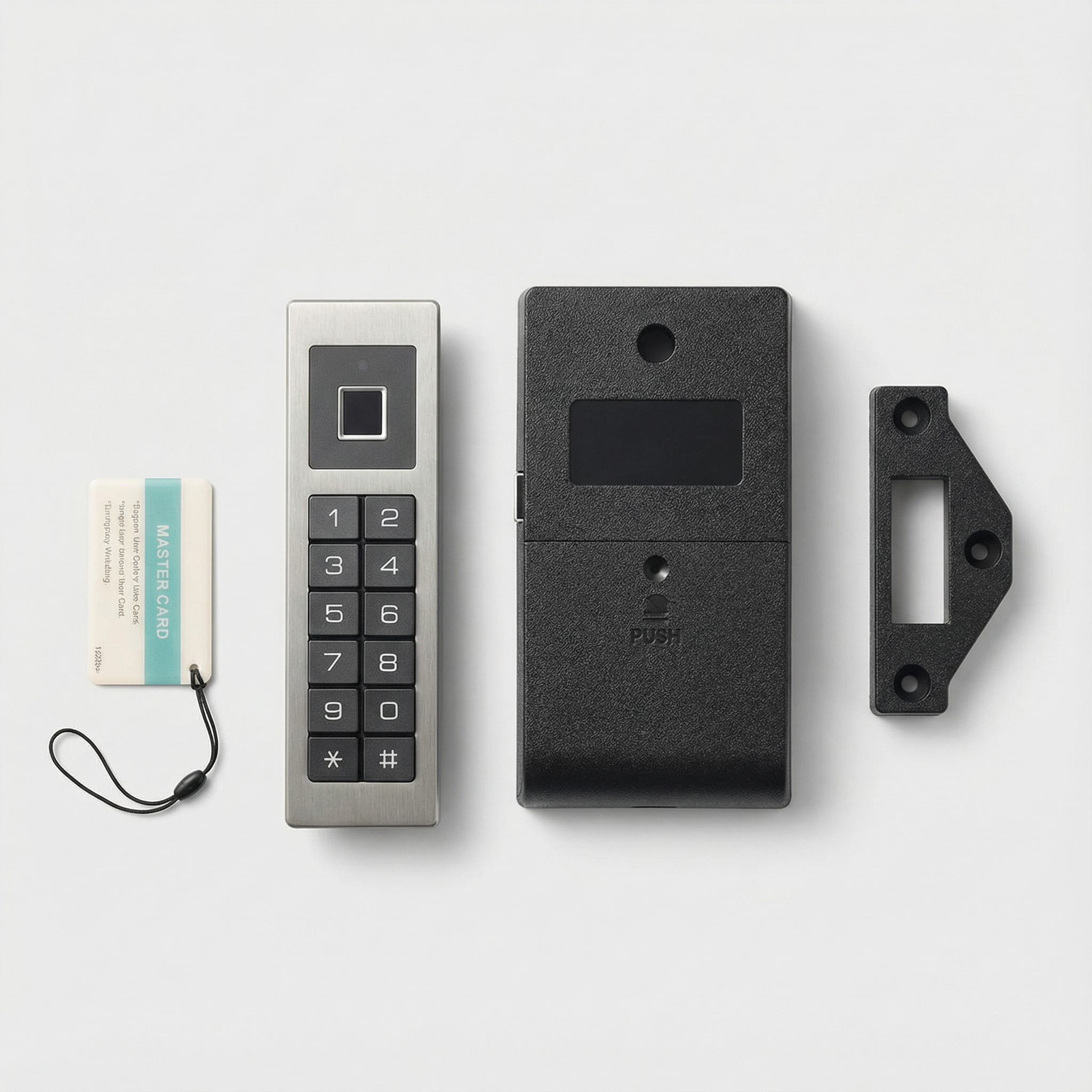 BH Smart Biometric Wardrobe & Cabinet Lock | Fingerprint RFID Passcode USB | F810