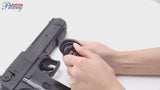 Proway 3-Digit Combination Gun Trigger Lock | Solid Zinc Soft Padded | GLT-2426M