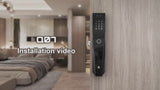 HYH WINFREE Smart 3D Face Door Lock | Palm Vein Video Surveillance Tuya Wifi | W-Q07