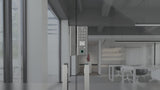 HYH Smart Glass Door Lock | Fingerprint PIN Card Wi-Fi Tuya App | HC-113G