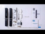 Philips Smart Lever Door Lock | Wi-Fi Fingerprint PIN Slim Design EasyKey | DDL608-5HWS