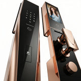 HYH WINFREE Smart Palm Vein Door Lock | 3D Face 2K Display Video Intercom All Metal Wifi Tuya | W-V07